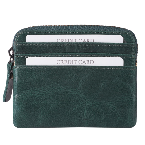 Zipper Pouch with Card Slot Holder