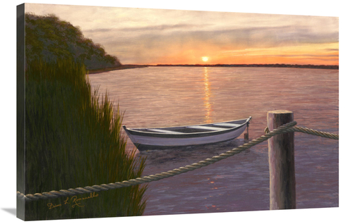 Global Gallery GCS-138960-2436-142 24 x 36 in. Setting Sun Art Print -