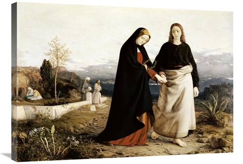 Global Gallery GCS-277453-36-142 36 in. John Leading Mary From the Tom