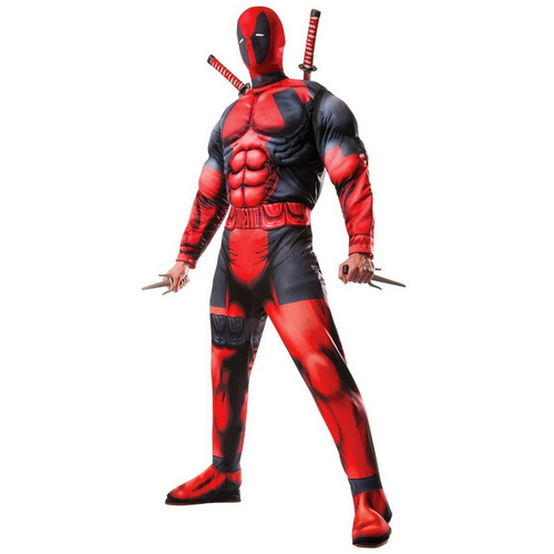 Rubies Costumes 245869 Deadpool Deluxe Adult Plus Costume