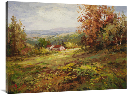 Global Gallery GCS-132583-3040-142 30 x 40 in. Italian Country Home Ar