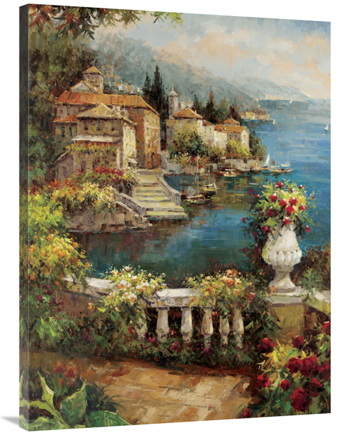 Global Gallery GCS-128530-3040-142 30 x 40 in. Marina VIew II Art Prin