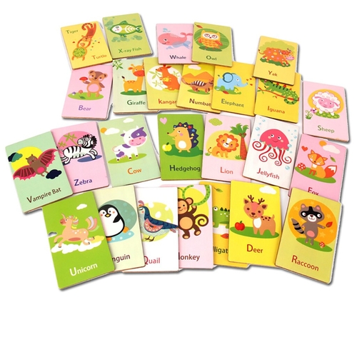 All 26 Letters Alphabet Cards Educational