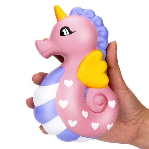 NEW anti stress Squishy Cute Sea Horse Scented