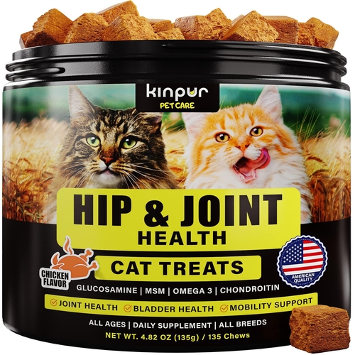 Kinpur Pet Care Natural Glucosamine for Cats   Effective Cat Joint