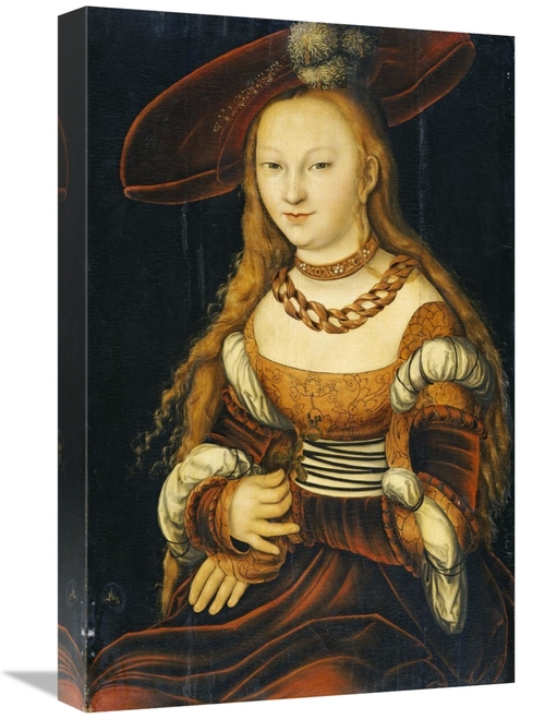 Global Gallery GCS-266117-22-142 22 in. Portrait of a Young Lady Art P