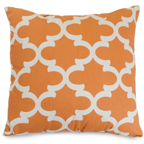 Majestic Home Peach Trellis Large Pillow
