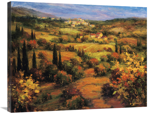 Global Gallery GCS-132446-2835-142 28 x 35 in. Umbria Panorama Art Pri