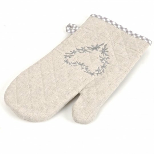 Kitchen Linen Mitten - Hearts