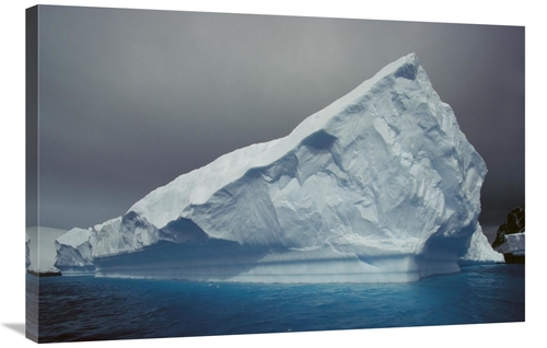 Global Gallery GCS-453004-2436-142 24 x 36 in. Weathered Iceberg in Br