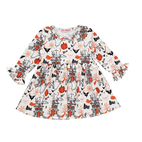 Halloween Dress Toddler Infant Baby Girls Cartoon