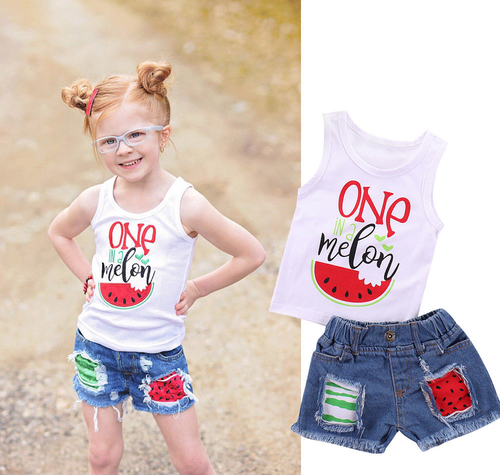 Toddler Baby Kids Girls Two Pieces Outfits Little