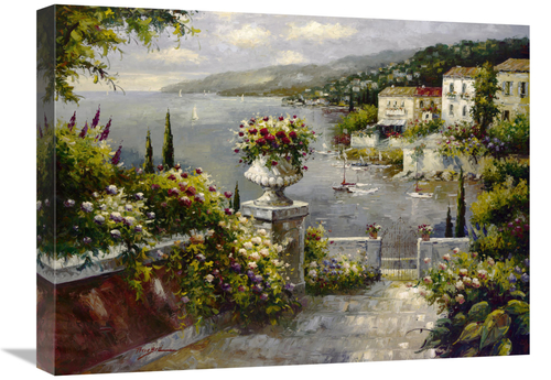 Global Gallery GCS-121377-1824-142 18 x 24 in. Capri Vista II Art Prin