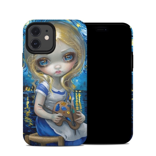 DecalGirl A12HC-ALICEVG Apple iPhone 12 Hybrid Case - Alice in a Van G