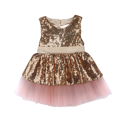 Fashion Toddler Infant Sequins Kids Baby Girl