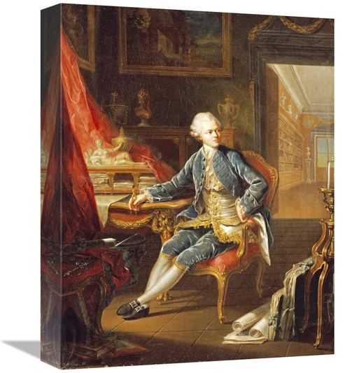 Global Gallery GCS-267179-16-142 16 in. Portrait of Etienne-Francois D