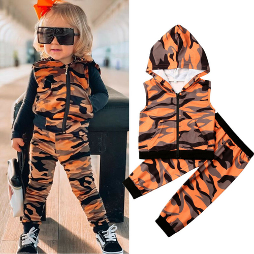 Pudcoco Autumn Toddler Kids Baby Girl Boy Hoodie
