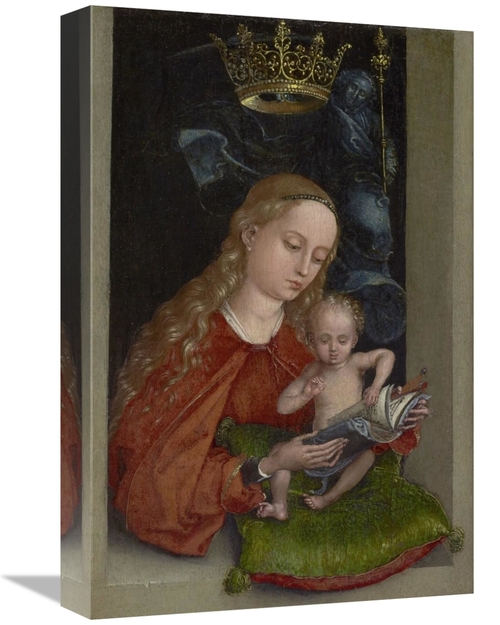 Global Gallery GCS-456094-1218-142 12 x 18 in. Madonna & Child in a Wi