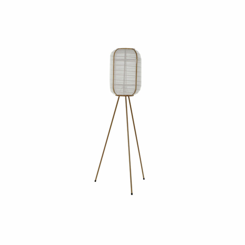 Floor Lamp DKD Home Decor 30 x 30 x 136 cm Natural White 220 V 40 W