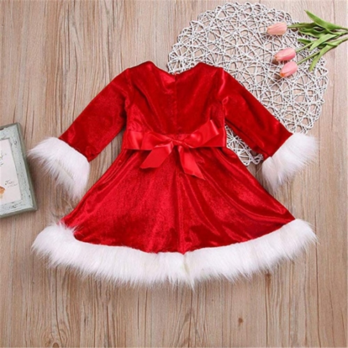Pudcoco Fashion Kids Girls Christmas Santa Costume