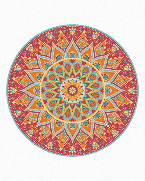 Paint by Numbers - MANDALA