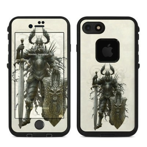 DecalGirl LFI7-DKNIGHT Lifeproof iPhone 7 Fre Case Skin - Dark Knight