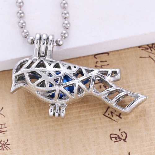 10PCS/Lot Pearls Cage Locket Necklaces Aroma