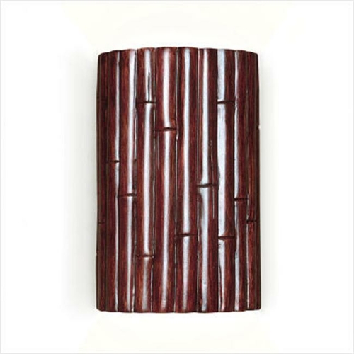 A19 N20301-CI Bamboo Wall Sconce Cinnamon - Cinnamon - Nature Collecti