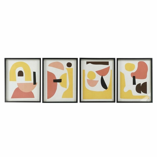 Painting DKD Home Decor 40 x 2,5 x 50 cm Abstract Scandinavian (4