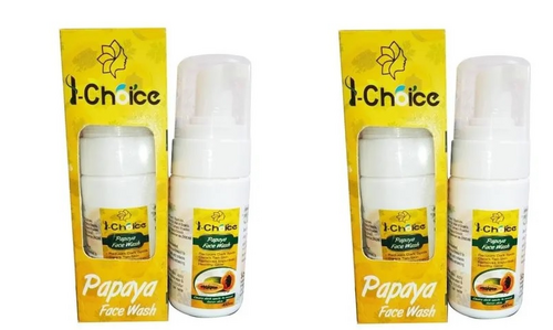 Papaya Foaming Face Wash 100 Ml Pack of 2