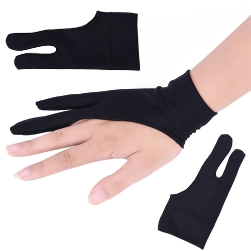 Black Drawing Glove For Artist Any Graphics