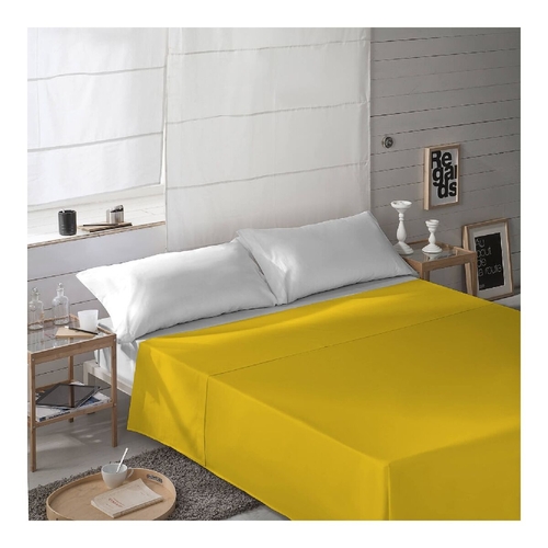 Top sheet Naturals Mustard 230 x 270 cm