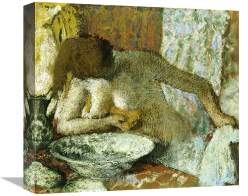 Global Gallery GCS-266204-16-142 16 in. Woman at Her Toilet Art Print 