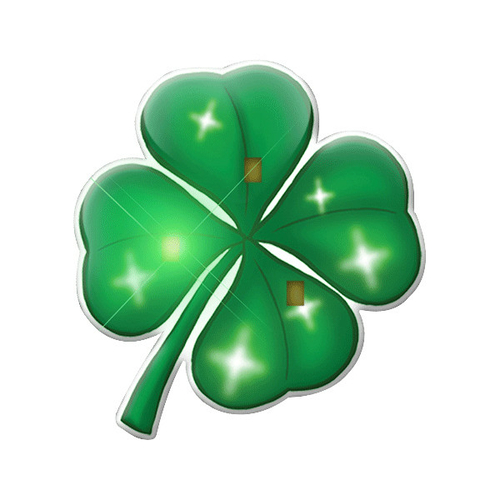 Blinkee 996000 Four Leaf Clover Flashing Body Light Lapel Pins