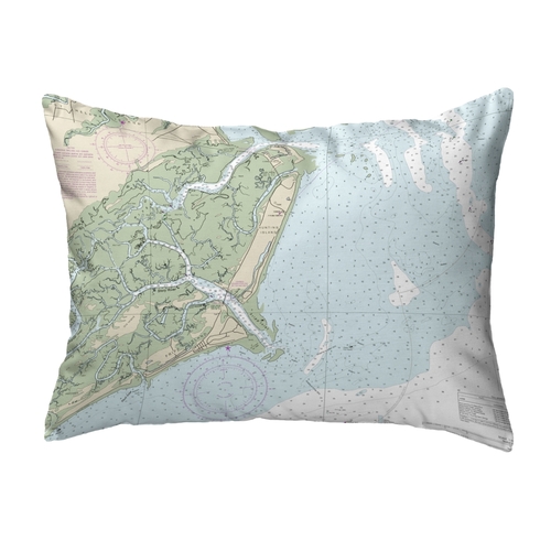 Betsy Drake NC11517 16 x 20 in. Fripp Island, SC Nautical Map Nonc