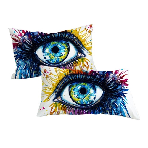 Main Rainbow Fire by Pixie Cold Art Pillowcase Colorful image