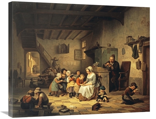 Global Gallery GCS-266176-30-142 30 in. The School Room Art Print - Ba