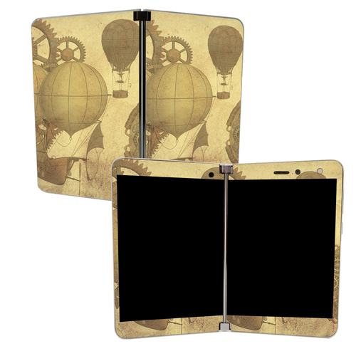 MightySkins MISURDUO-Steam Punk Paper Skin for Microsoft Surface Duo -