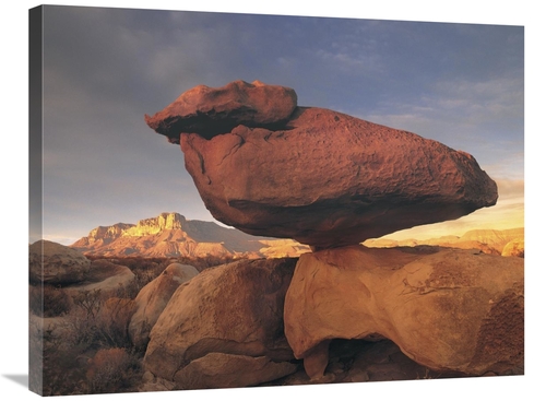 Global Gallery GCS-452148-2432-142 24 x 32 in. Balanced Rock, Guad