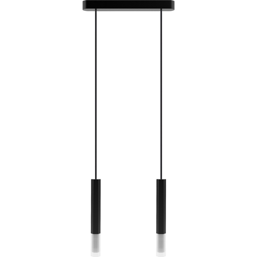 Hanging lamp Madera2 Hexa 2 ch black