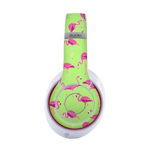 DecalGirl BSTW3-FLAMINGODAY Beats Studio 3 Wireless Skin - Flamingo Da