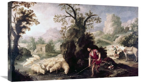 Global Gallery GCS-278796-30-142 30 in. Allegory-Jacob Laying the Peel