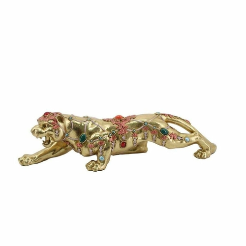 Decorative Figure DKD Home Decor 39 x 11 x 10 cm Golden Colonial