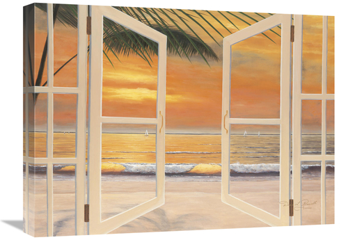 Global Gallery GCS-131099-1824-142 18 x 24 in. Doorway to Paradise Art