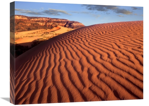 Global Gallery GCS-396319-1824-142 18 x 24 in. Sand Dunes, Coral P