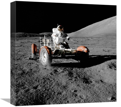 Global Gallery GCS-393578-1818-142 18 x 18 in. Lunar Roving Vehicle&#4