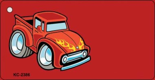 Smart Blonde KC-2386 Bad Ass Truck OffSet Novelty Key Chain
