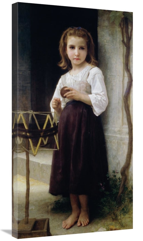 Global Gallery GCS-281762-36-142 36 in. Child with a Ball of Wool Art 