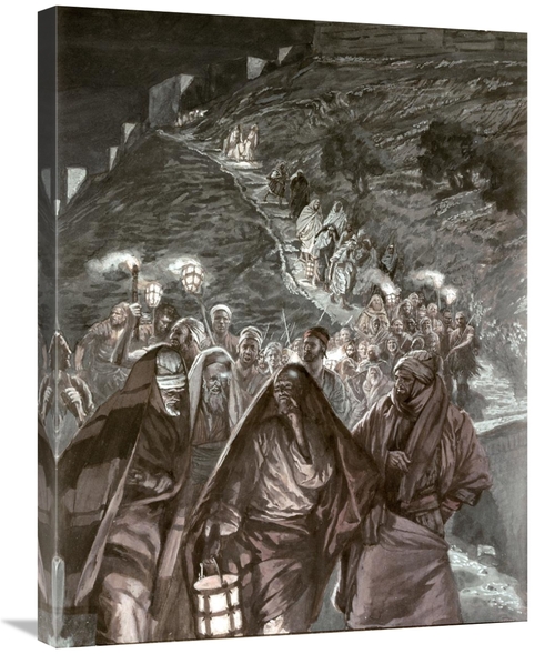 Global Gallery GCS-280391-30-142 30 in. Judas & The Multitudes with Sw