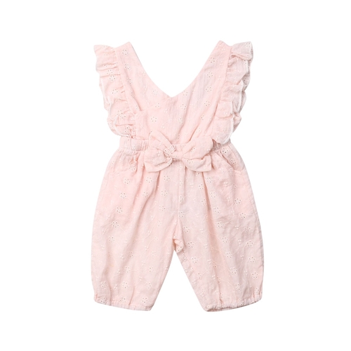 Newborn Kid Baby Girls Bow Summer